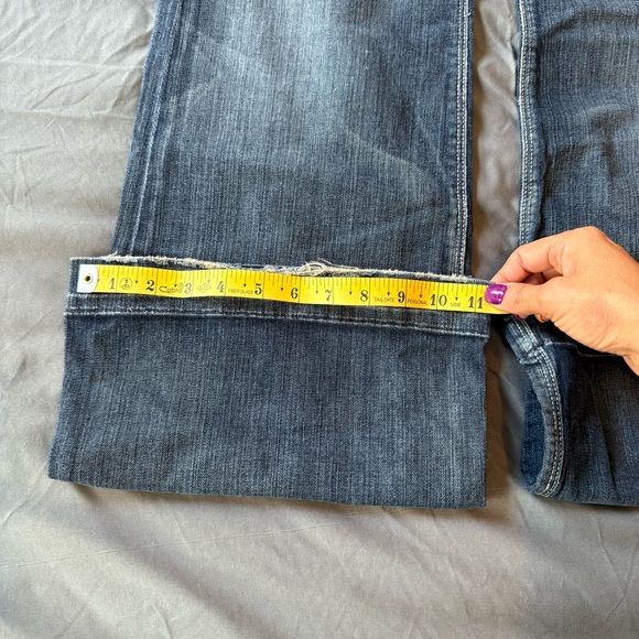 Y2k 7 For All Mankind Bootcut Jeans Vintage Early‑2000s • Mid‑Rise - Picture 4 of 14